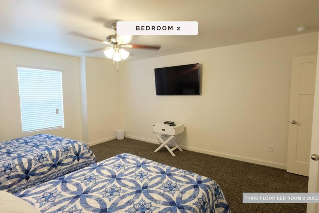 3 Story, 3 Bdrm, 4 Beds, 2 Bath, North Houston, Iah - 10B Villa Bagian luar foto